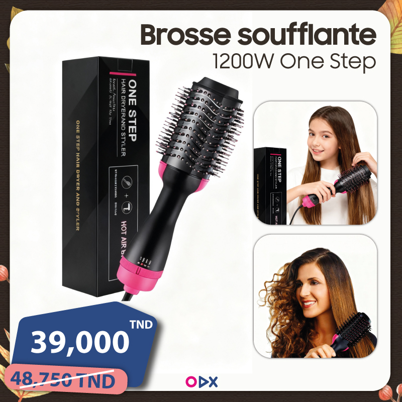 Brosse soufflante 1200W One Step